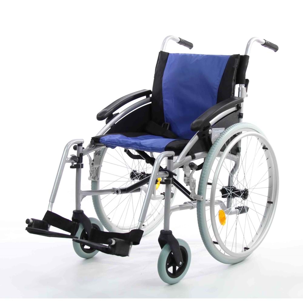 SWEMO SW-M314 ALÜMİNYUM MANUEL TEKERLEKLİ SANDALYE (AL-005)