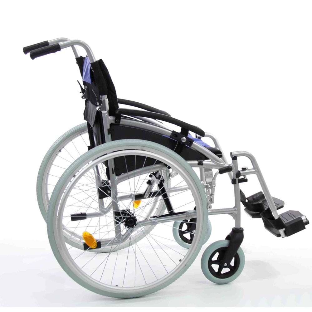 SWEMO SW-M314 ALÜMİNYUM MANUEL TEKERLEKLİ SANDALYE (AL-005)