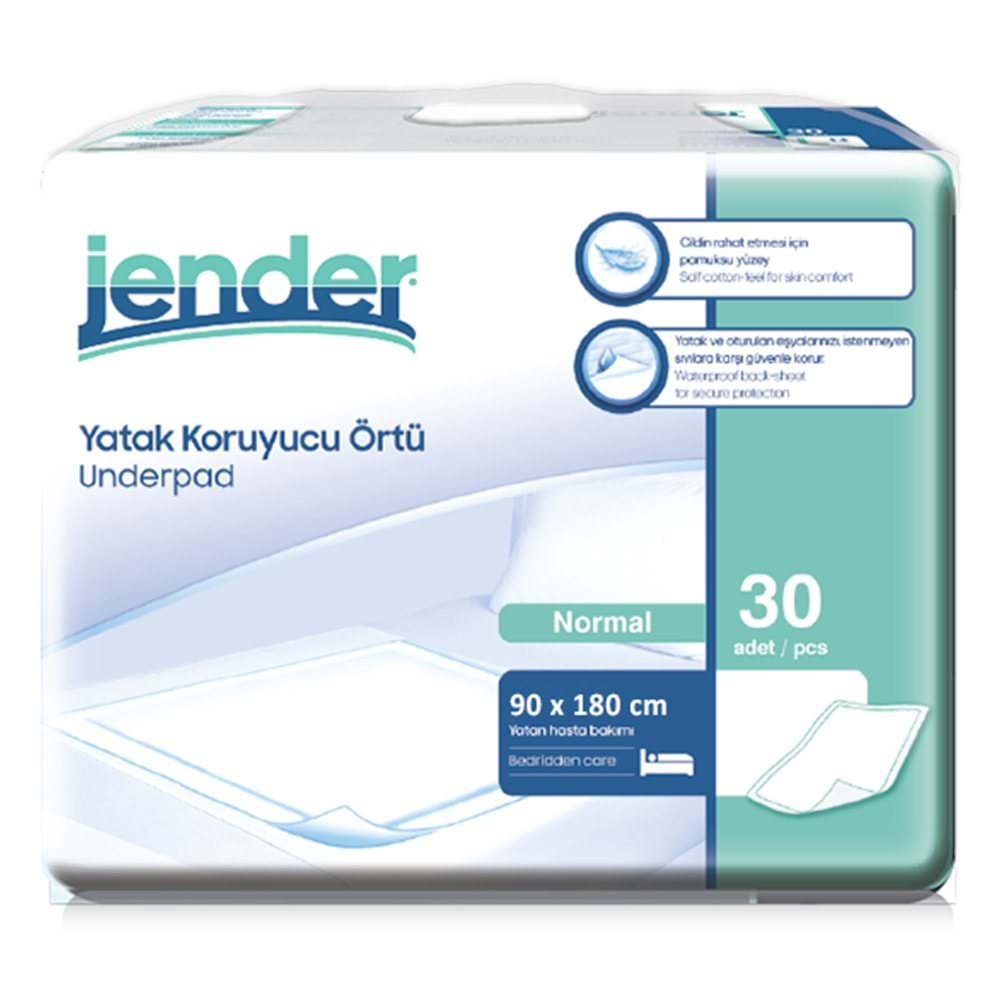 JENDER 90*180 YATAK KORUYUCU (30PK)