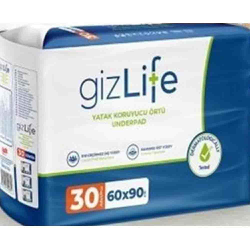 GİZLİFE UNDERPAD 60*90 30PK