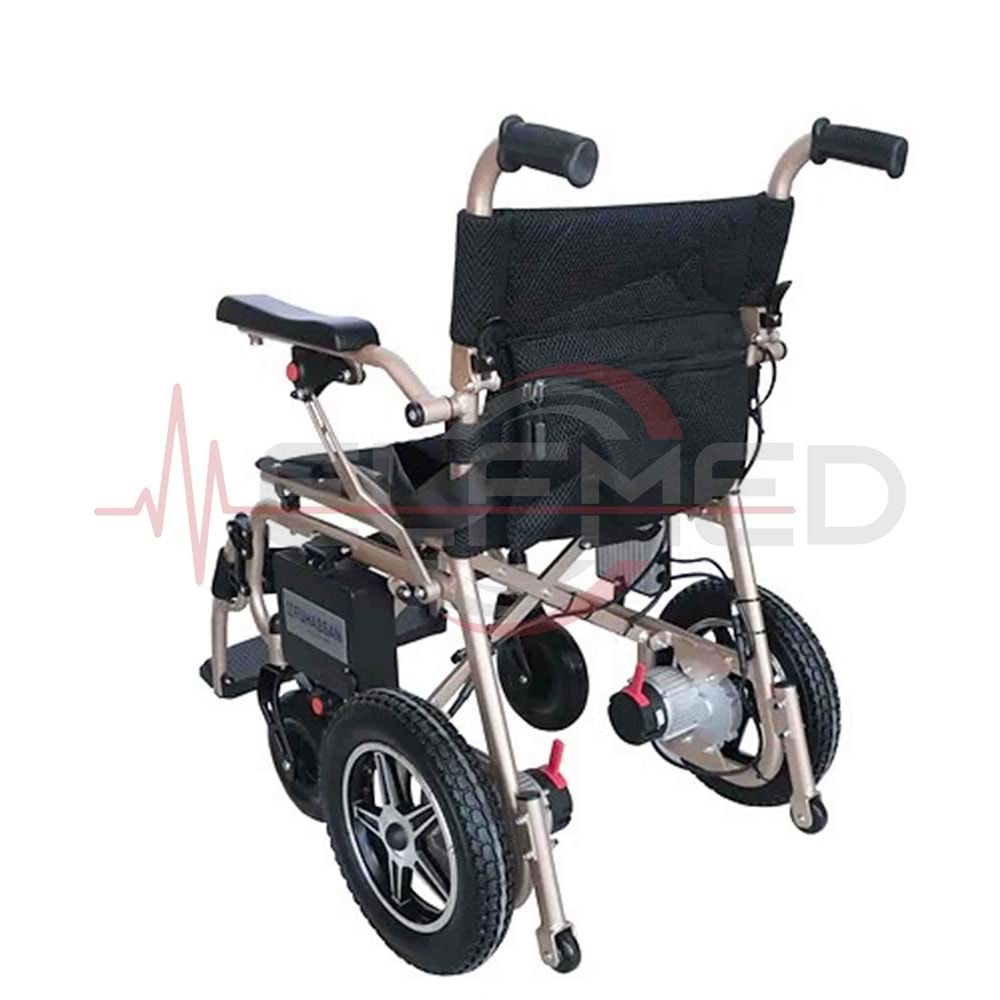 FUHASSAN E100 Lityum Pilli Motorlu Sandalye (19,5kg)