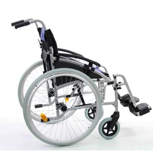 SWEMO SW-M314 ALÜMİNYUM MANUEL TEKERLEKLİ SANDALYE (AL-005)