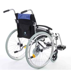 SWEMO SW-M314 ALÜMİNYUM MANUEL TEKERLEKLİ SANDALYE (AL-005)