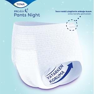 TENA PANTS NIGHT SUPER LARGE 30PK