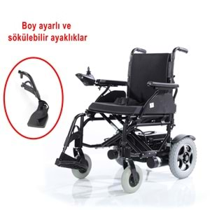 WG-P200 WOLLEX AKÜLÜ TEKERLEKLİ SANDALYE