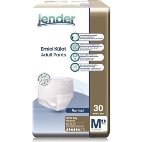 JENDER NORMAL EMİCİ KÜLOT MEDİUM 30 LU