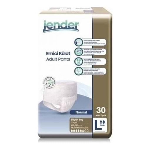 JENDER NORMAL EMİCİ KÜLOT LARGE 30 LU