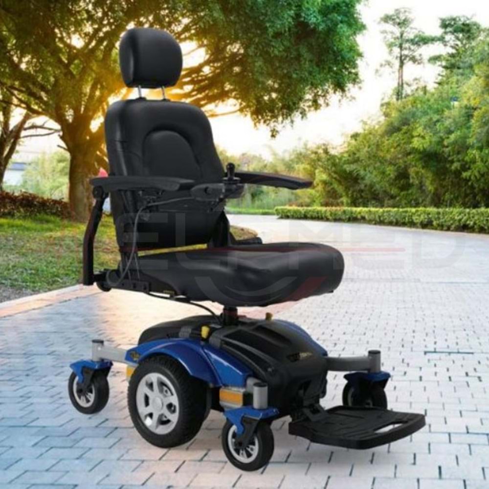 QM1063B COMPASS SPORT AKÜLÜ TEKERLEKLİ SANDALYE 6 TEKER