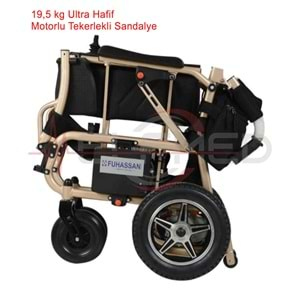 FUHASSAN E100 Lityum Pilli Motorlu Sandalye (19,5kg)