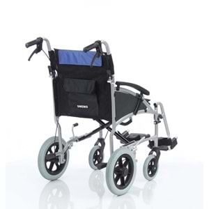 SWEMO SW-M316 ALÜMİNYUM REFAKATÇI MANUEL TEKERLEKLİ SANDALYE