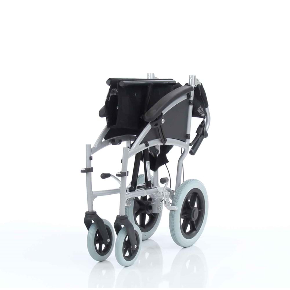 SWEMO SW-M316 ALÜMİNYUM REFAKATÇI MANUEL TEKERLEKLİ SANDALYE